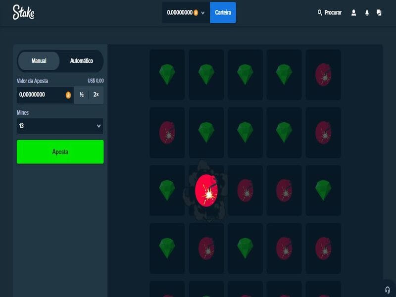 Сadastrar na Stake para jogar Mines